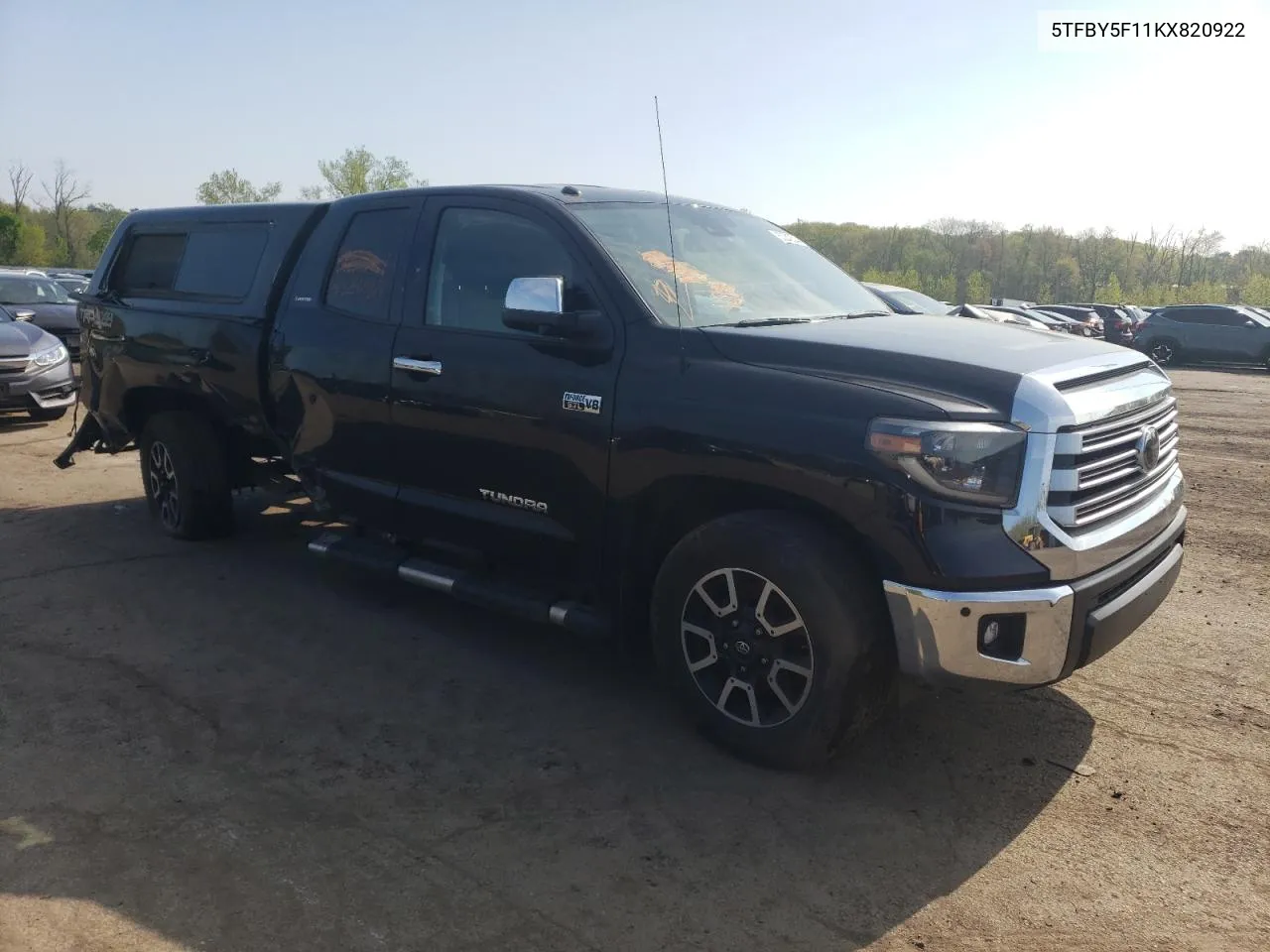 2019 Toyota Tundra Double Cab Limited VIN: 5TFBY5F11KX820922 Lot: 53242344