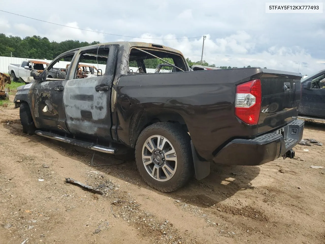 2019 Toyota Tundra Crewmax 1794 VIN: 5TFAY5F12KX777493 Lot: 60860834