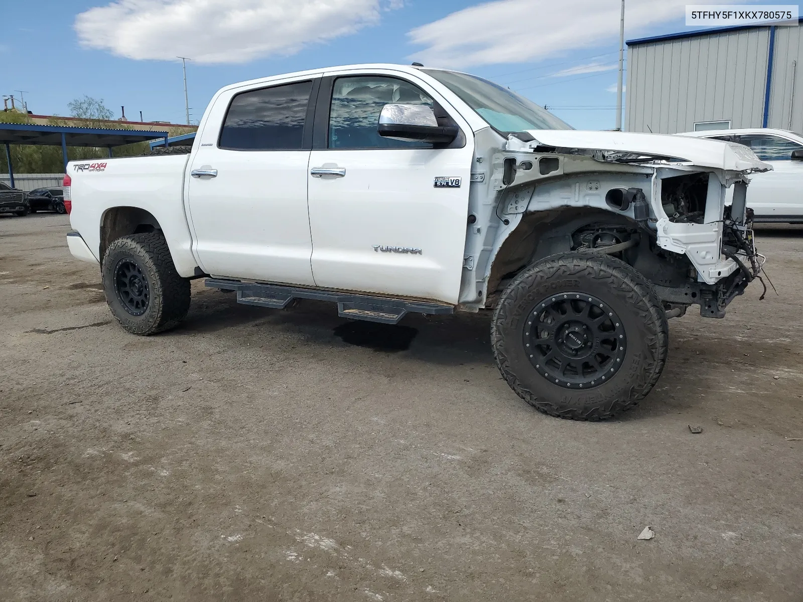 2019 Toyota Tundra Crewmax Limited VIN: 5TFHY5F1XKX780575 Lot: 62026144