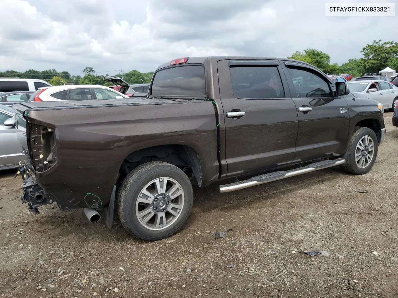 2019 Toyota Tundra Crewmax 1794 VIN: 5TFAY5F10KX833821 Lot: 62671584