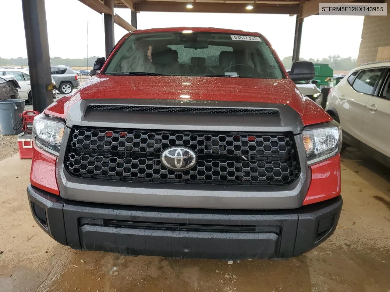 5TFRM5F12KX143955 2019 Toyota Tundra Double Cab Sr/Sr5