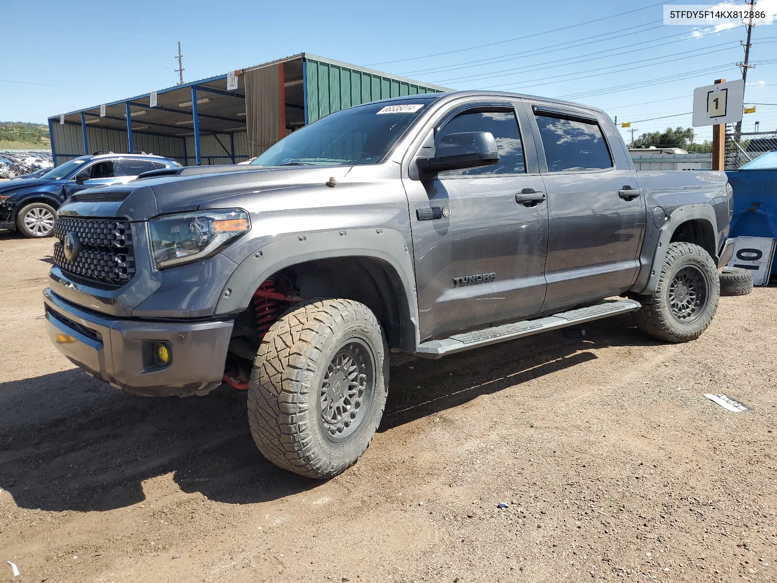 5TFDY5F14KX812886 2019 Toyota Tundra Crewmax Sr5