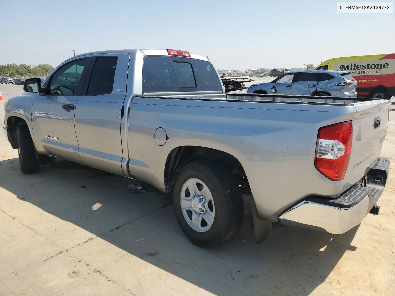 2019 Toyota Tundra Double Cab Sr VIN: 5TFRM5F12KX138772 Lot: 68189654