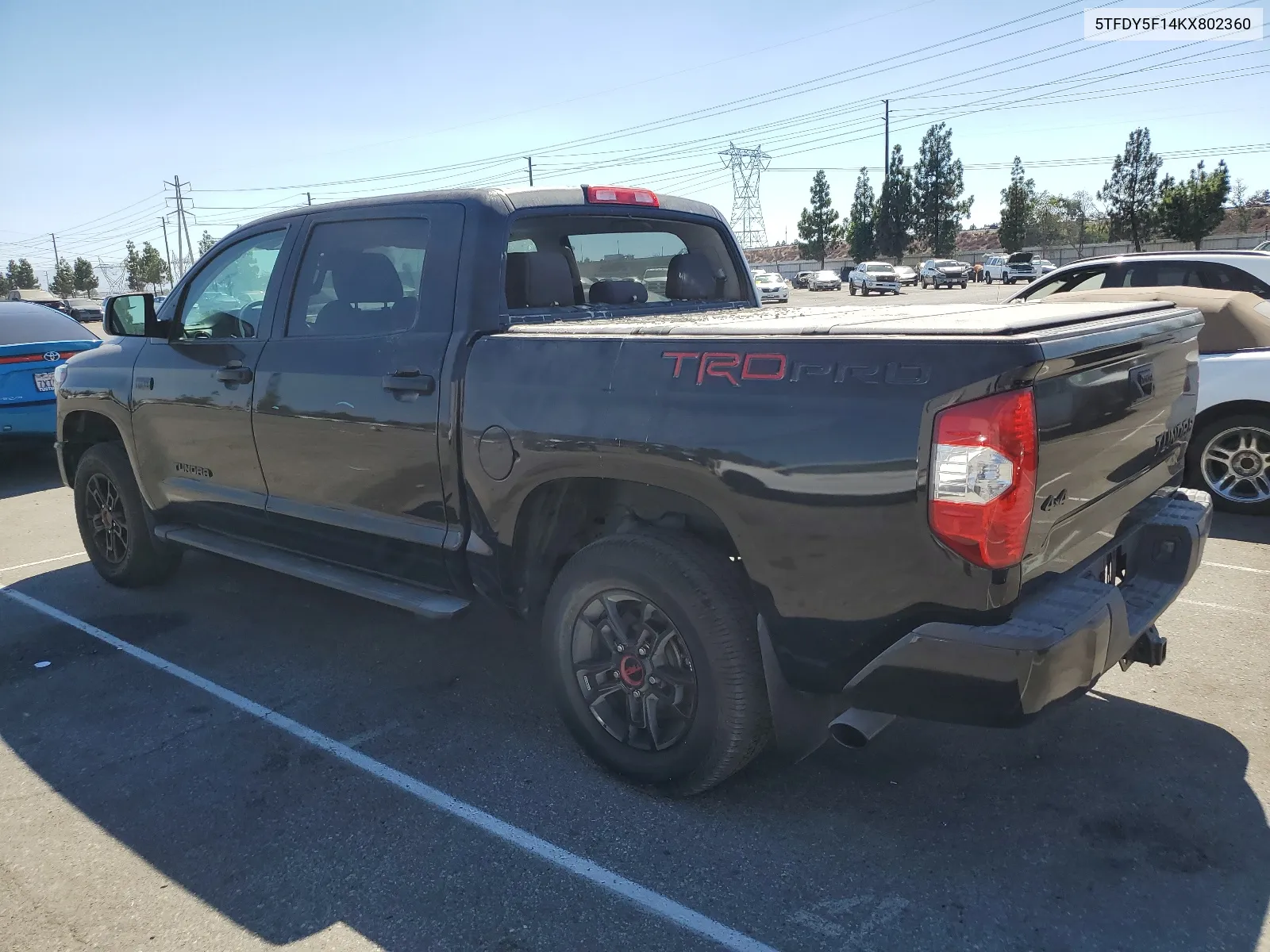 5TFDY5F14KX802360 2019 Toyota Tundra Crewmax Sr5