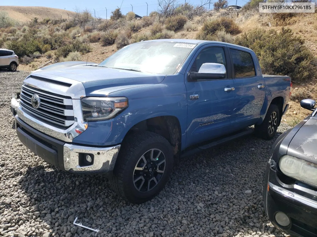 5TFHY5F10KX796185 2019 Toyota Tundra Crewmax Limited