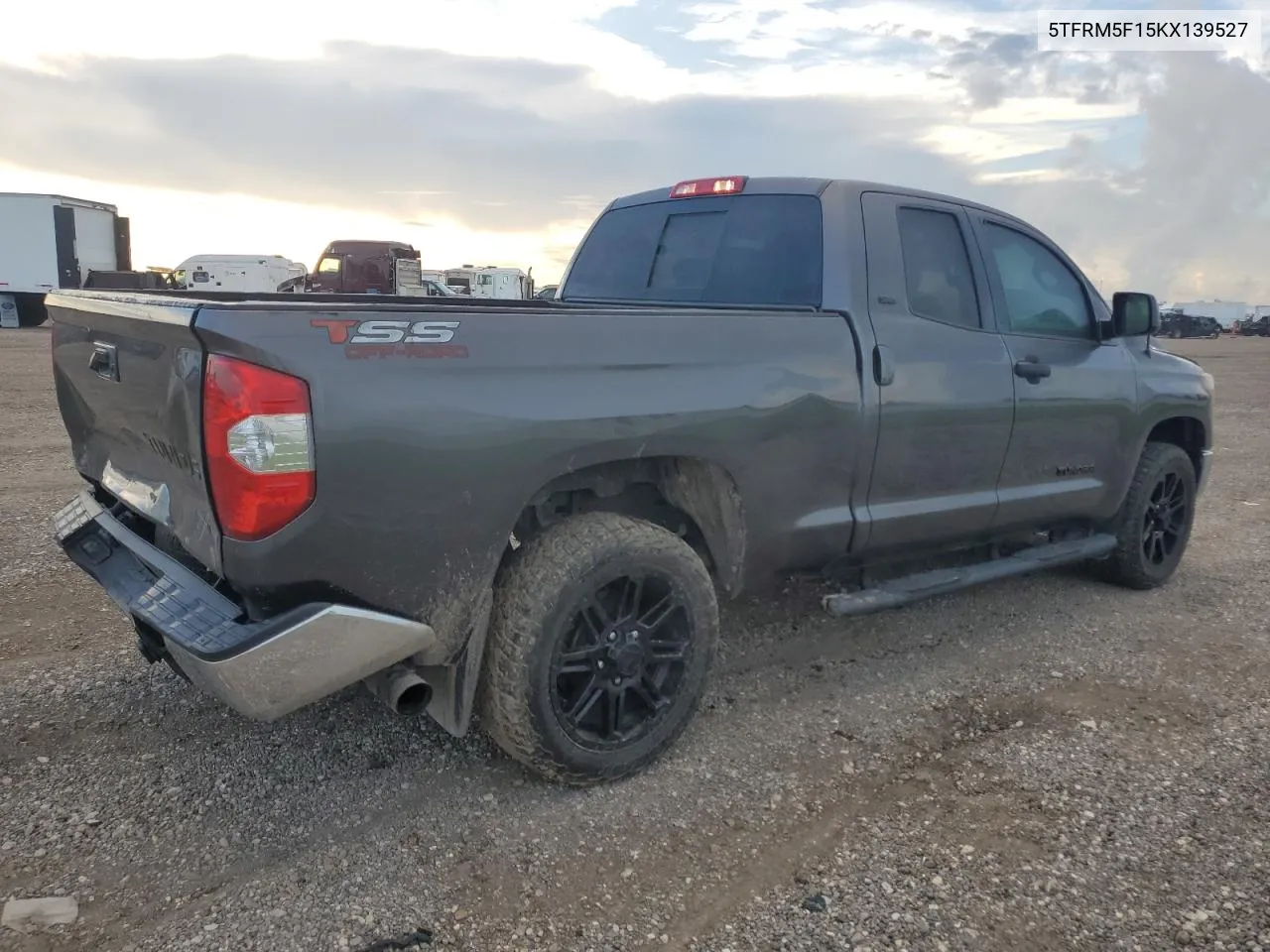 2019 Toyota Tundra Double Cab Sr VIN: 5TFRM5F15KX139527 Lot: 69186924