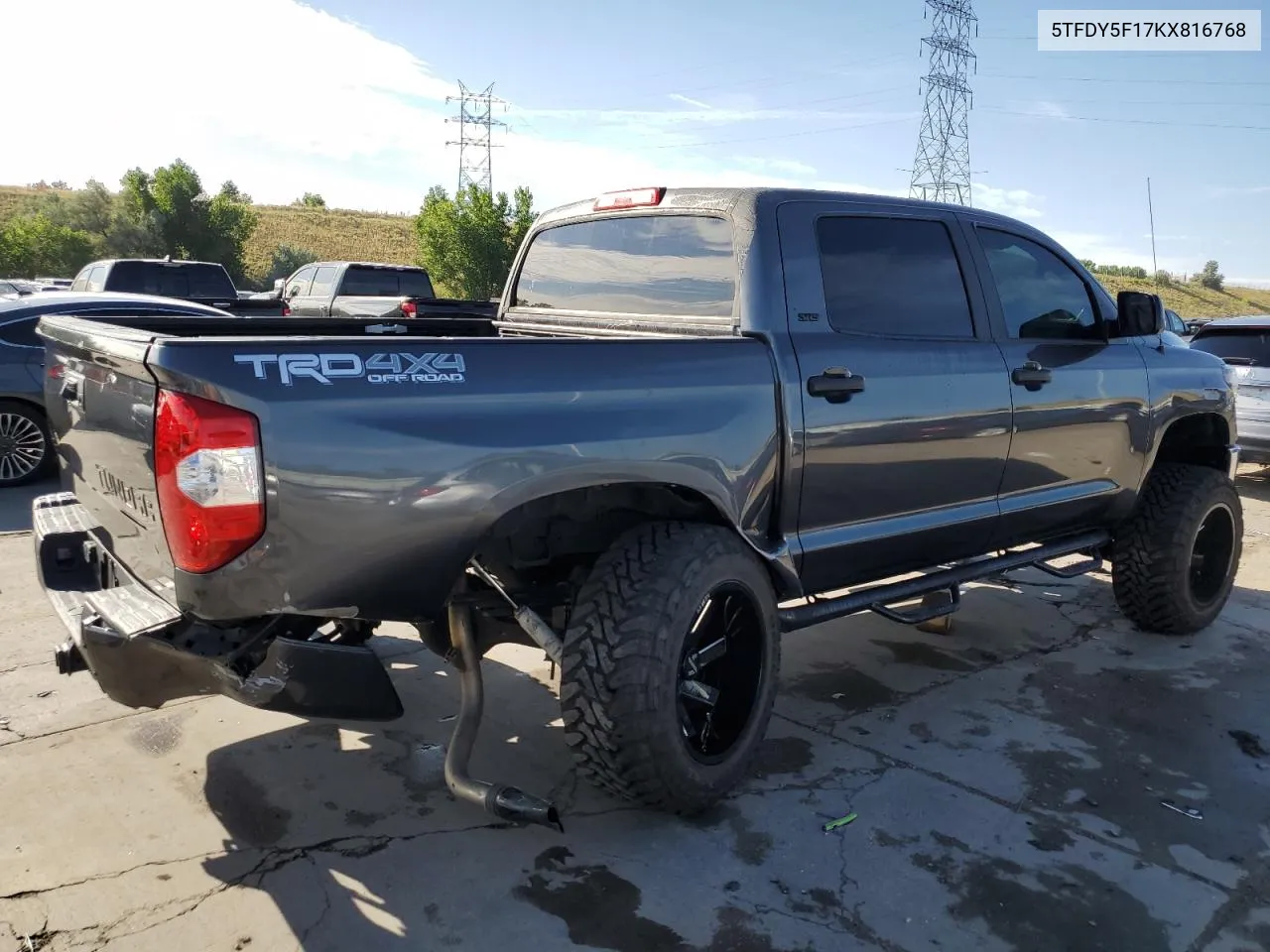 5TFDY5F17KX816768 2019 Toyota Tundra Crewmax Sr5