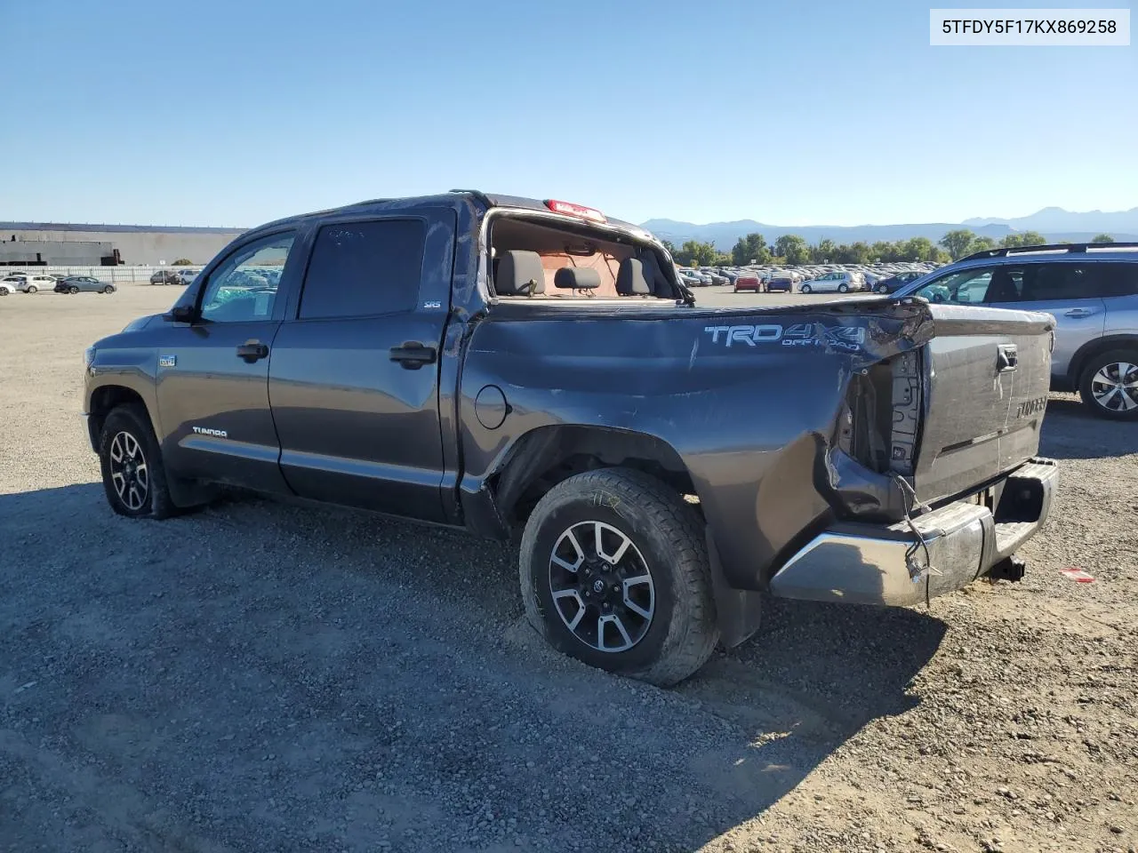 2019 Toyota Tundra Crewmax Sr5 VIN: 5TFDY5F17KX869258 Lot: 69957574