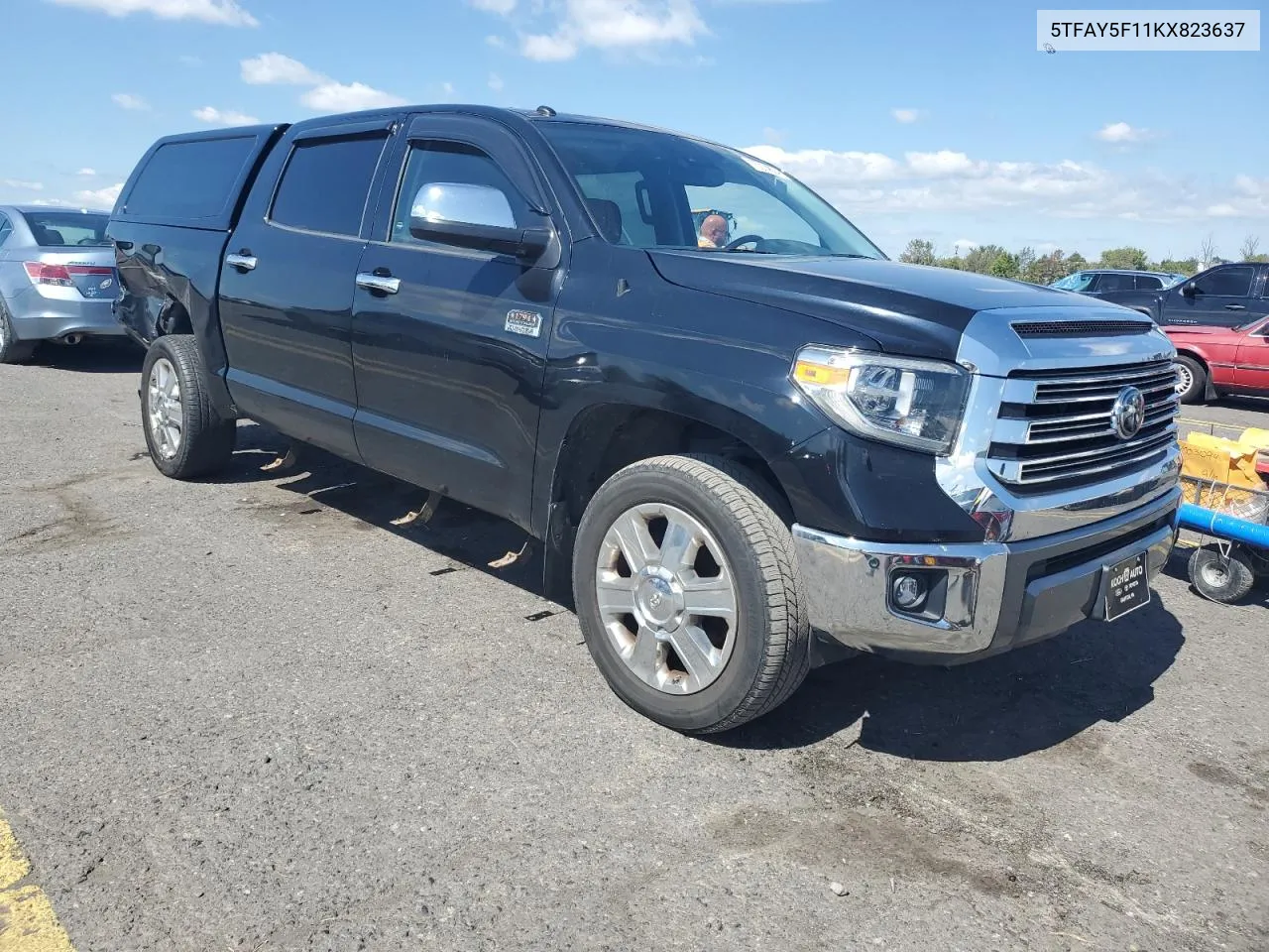 2019 Toyota Tundra Crewmax 1794 VIN: 5TFAY5F11KX823637 Lot: 70274624