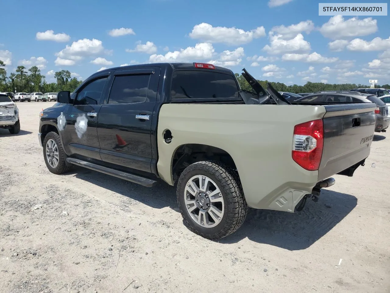 2019 Toyota Tundra Crewmax 1794 VIN: 5TFAY5F14KX860701 Lot: 70438724