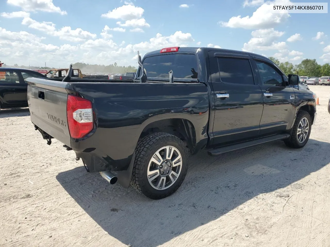 2019 Toyota Tundra Crewmax 1794 VIN: 5TFAY5F14KX860701 Lot: 70438724