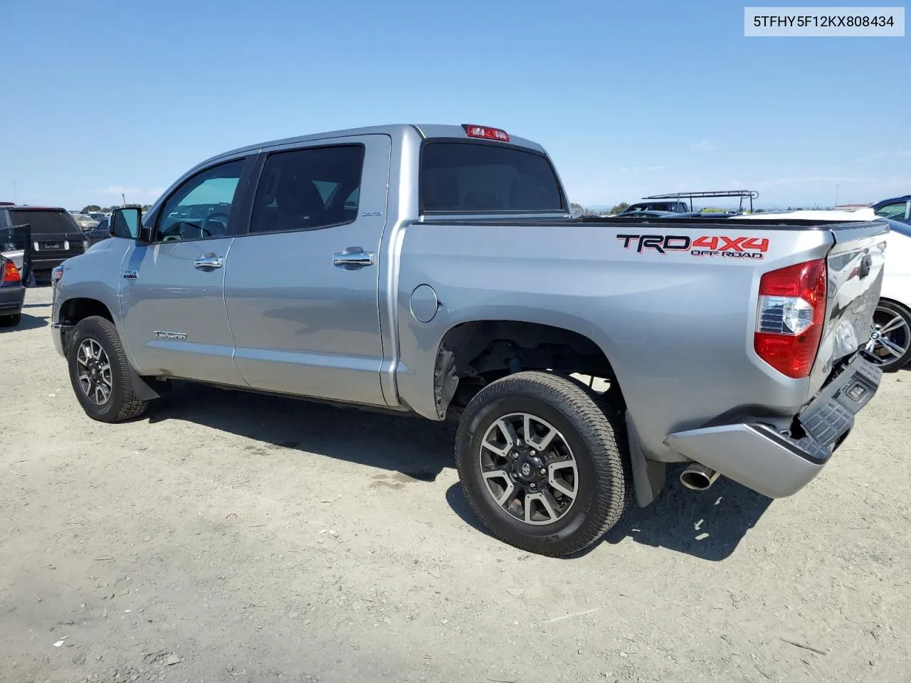 2019 Toyota Tundra Crewmax Limited VIN: 5TFHY5F12KX808434 Lot: 70621544