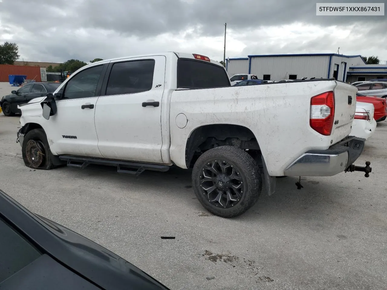 2019 Toyota Tundra Crewmax Sr5 VIN: 5TFDW5F1XKX867431 Lot: 71231654