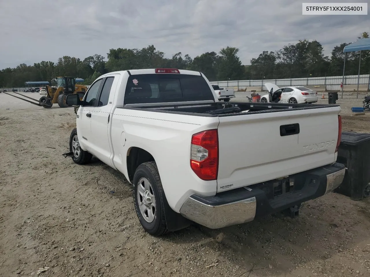 2019 Toyota Tundra Double Cab Sr VIN: 5TFRY5F1XKX254001 Lot: 71522074