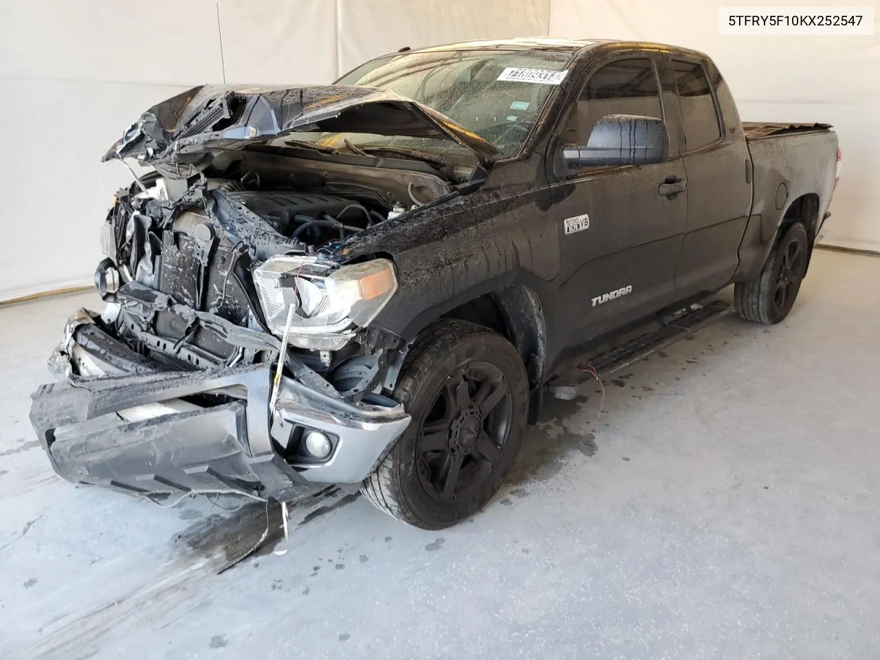 2019 Toyota Tundra Double Cab Sr VIN: 5TFRY5F10KX252547 Lot: 71809314