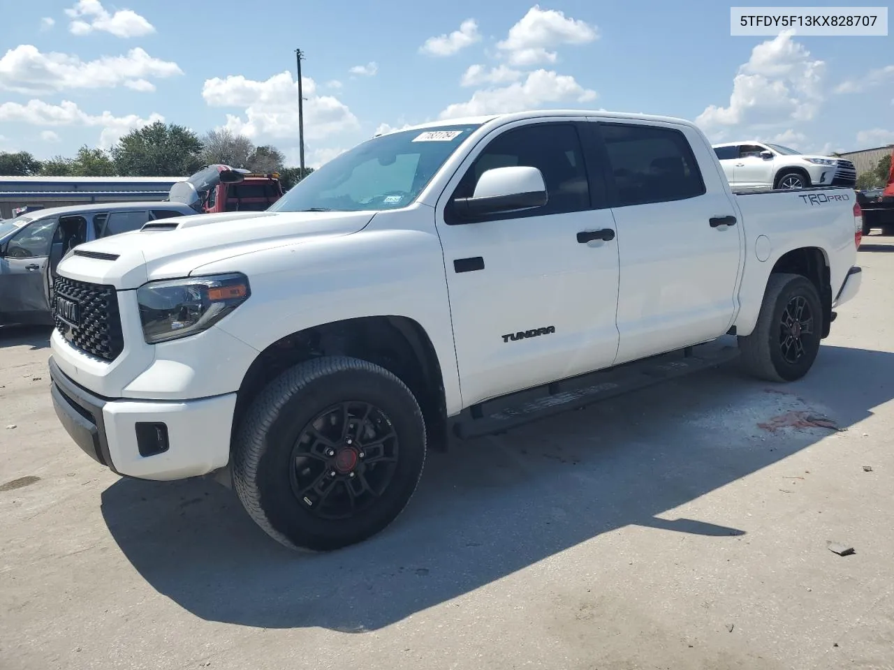 2019 Toyota Tundra Crewmax Sr5 VIN: 5TFDY5F13KX828707 Lot: 71831784