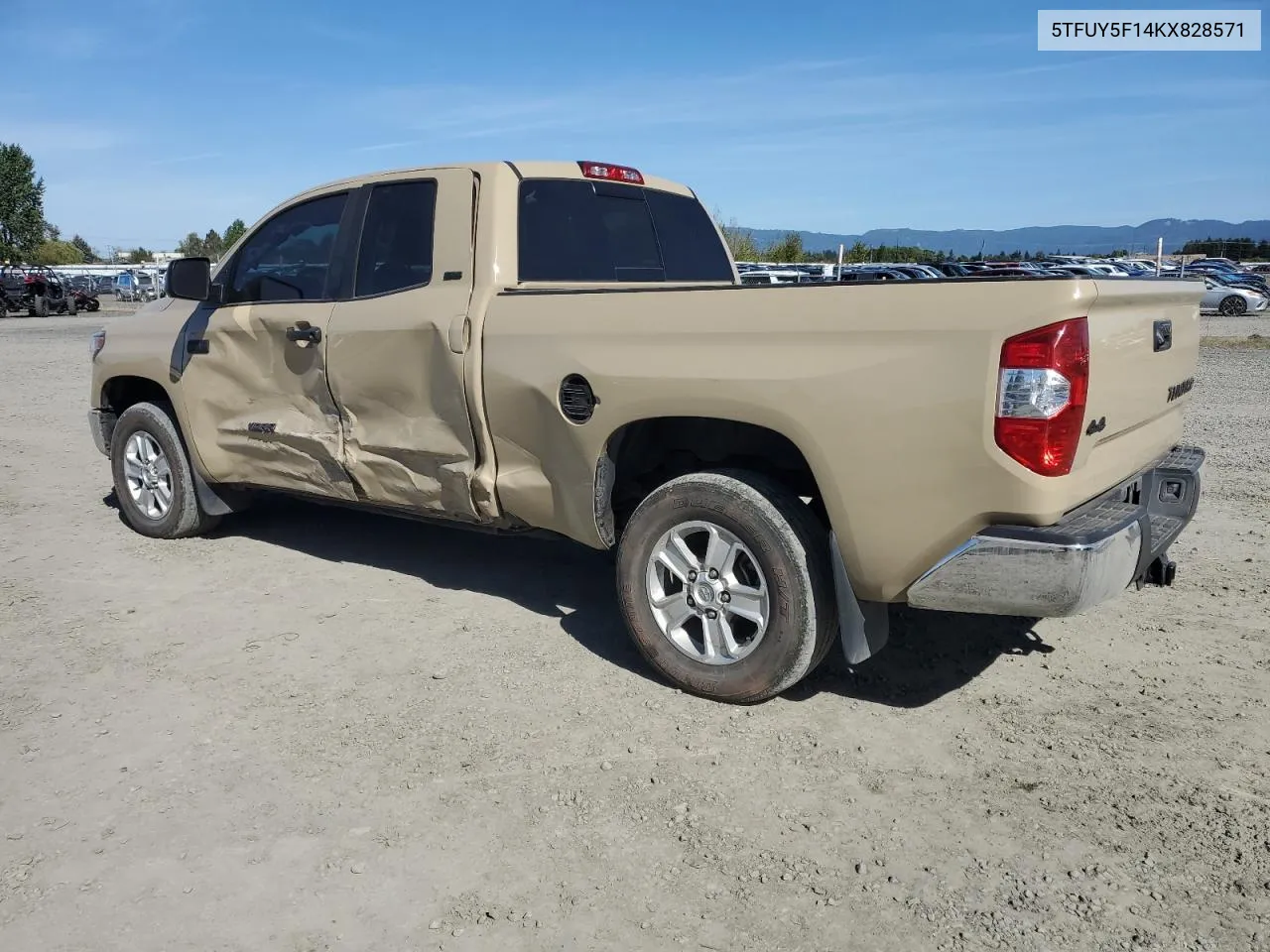 2019 Toyota Tundra Double Cab Sr VIN: 5TFUY5F14KX828571 Lot: 71980224