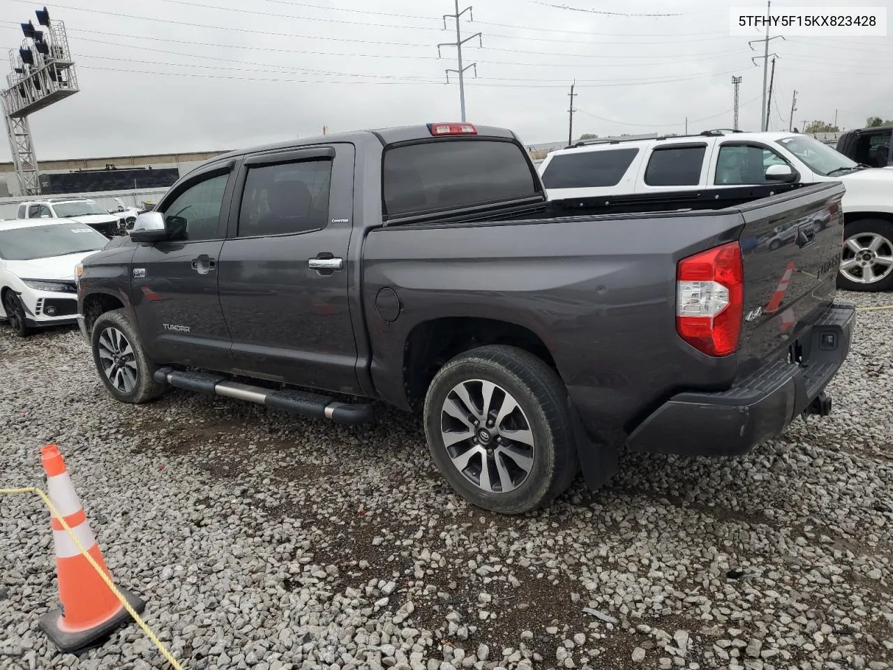 2019 Toyota Tundra Crewmax Limited VIN: 5TFHY5F15KX823428 Lot: 72018964