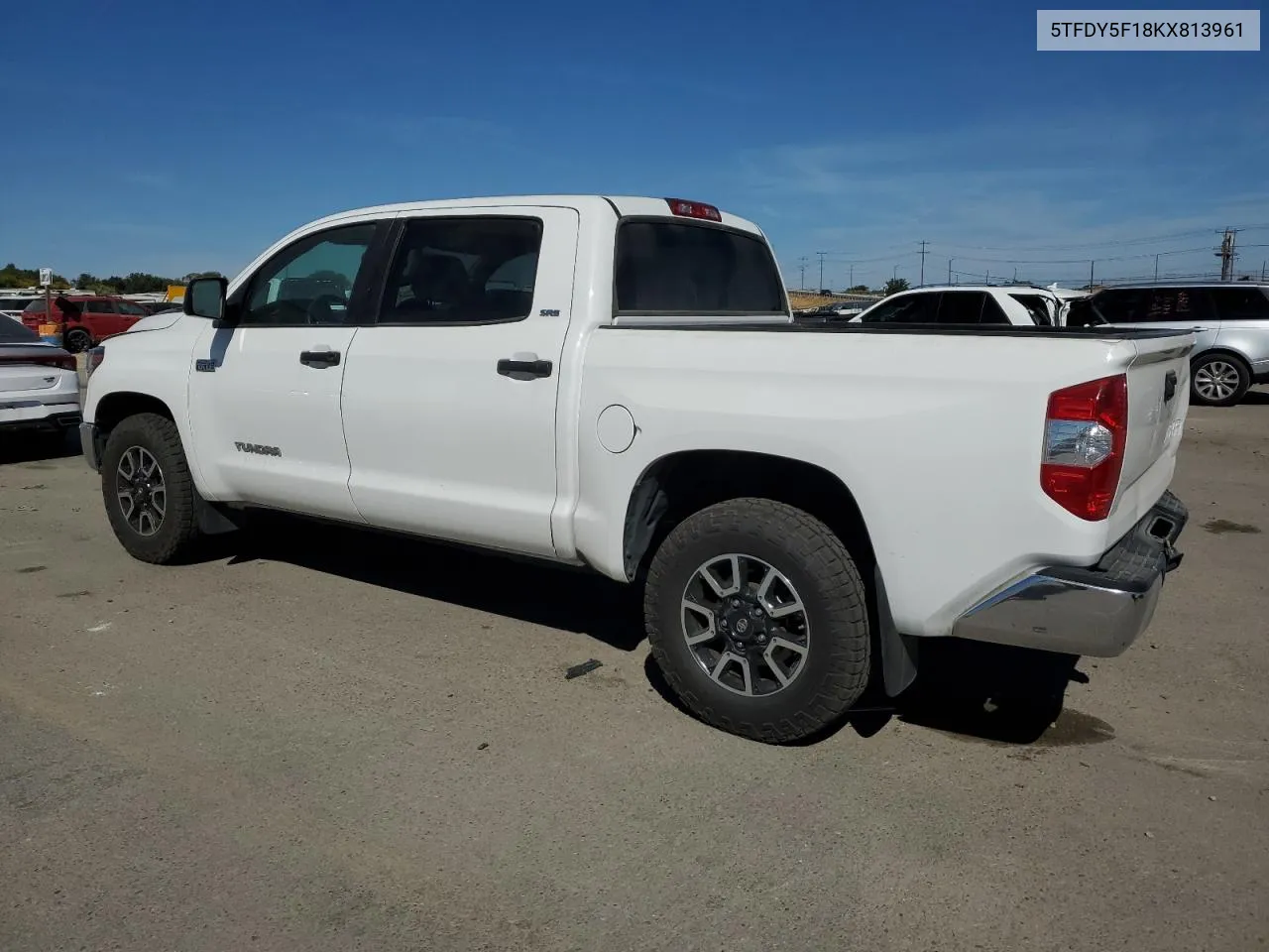 2019 Toyota Tundra Crewmax Sr5 VIN: 5TFDY5F18KX813961 Lot: 72752394