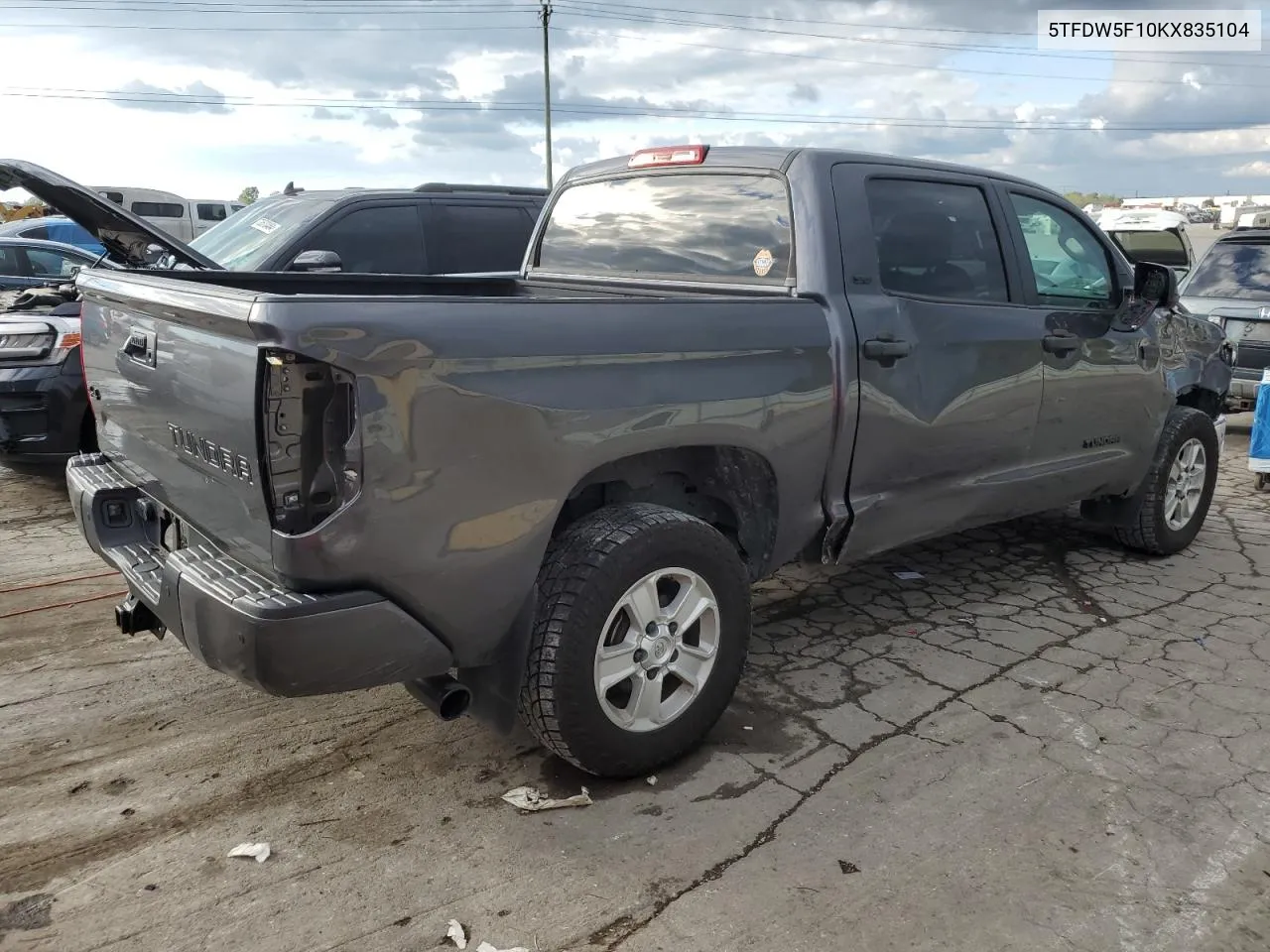 5TFDW5F10KX835104 2019 Toyota Tundra Crewmax Sr5