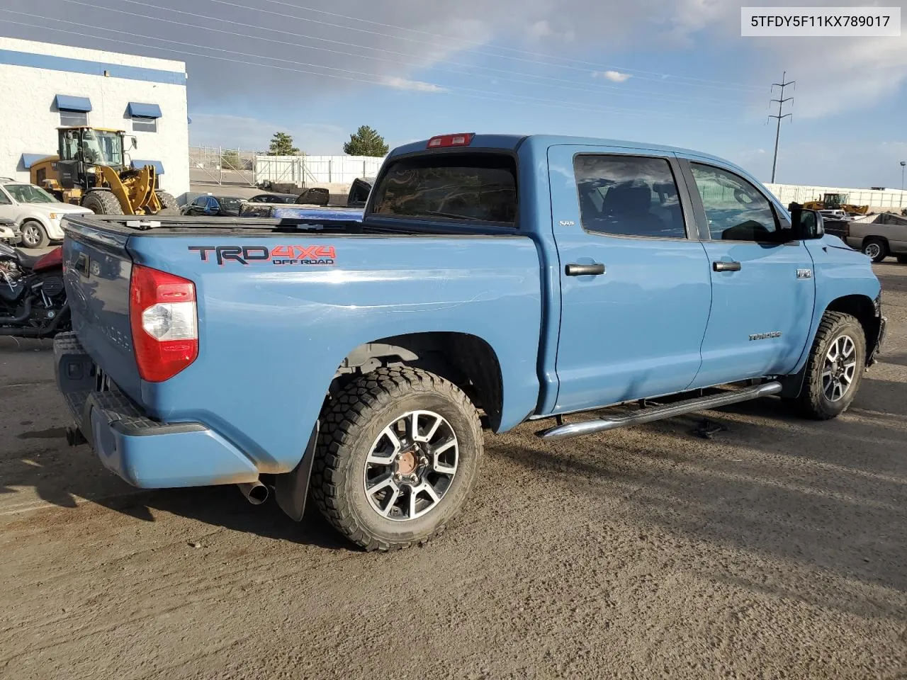 2019 Toyota Tundra Crewmax Sr5 VIN: 5TFDY5F11KX789017 Lot: 73554204