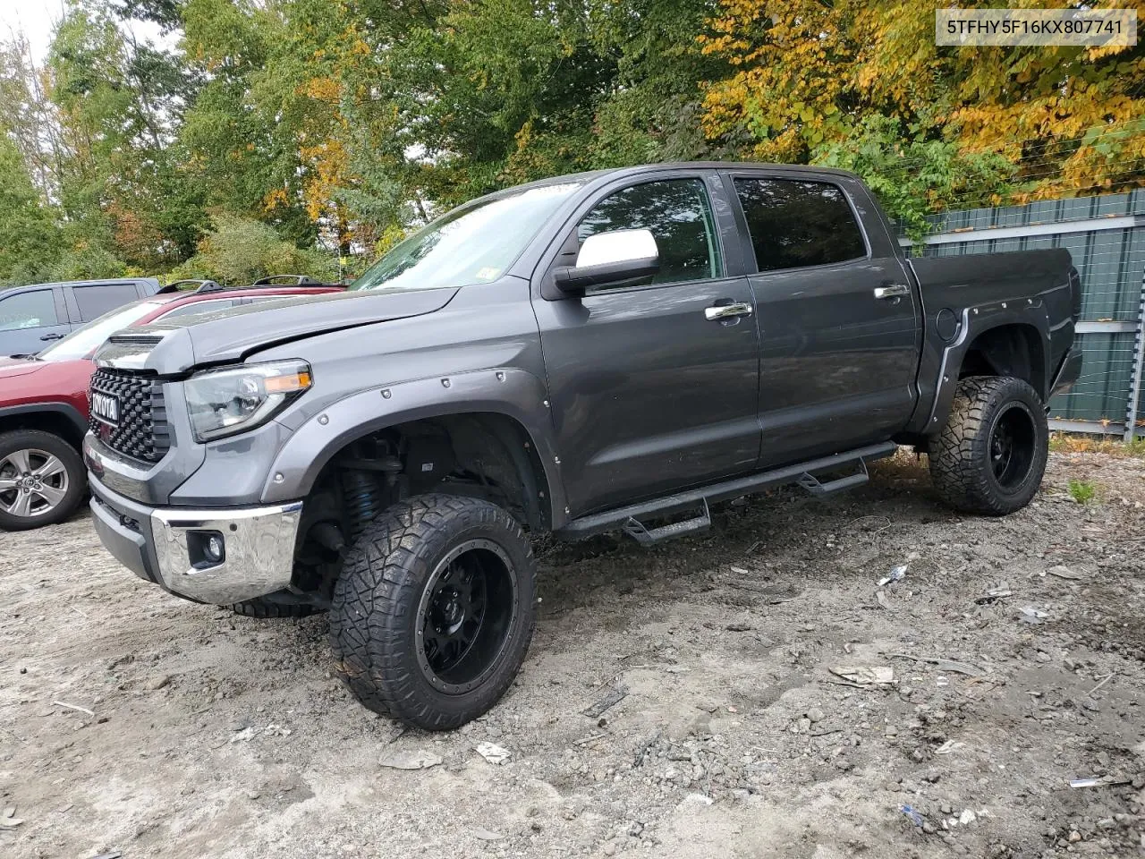 2019 Toyota Tundra Crewmax Limited VIN: 5TFHY5F16KX807741 Lot: 73580604