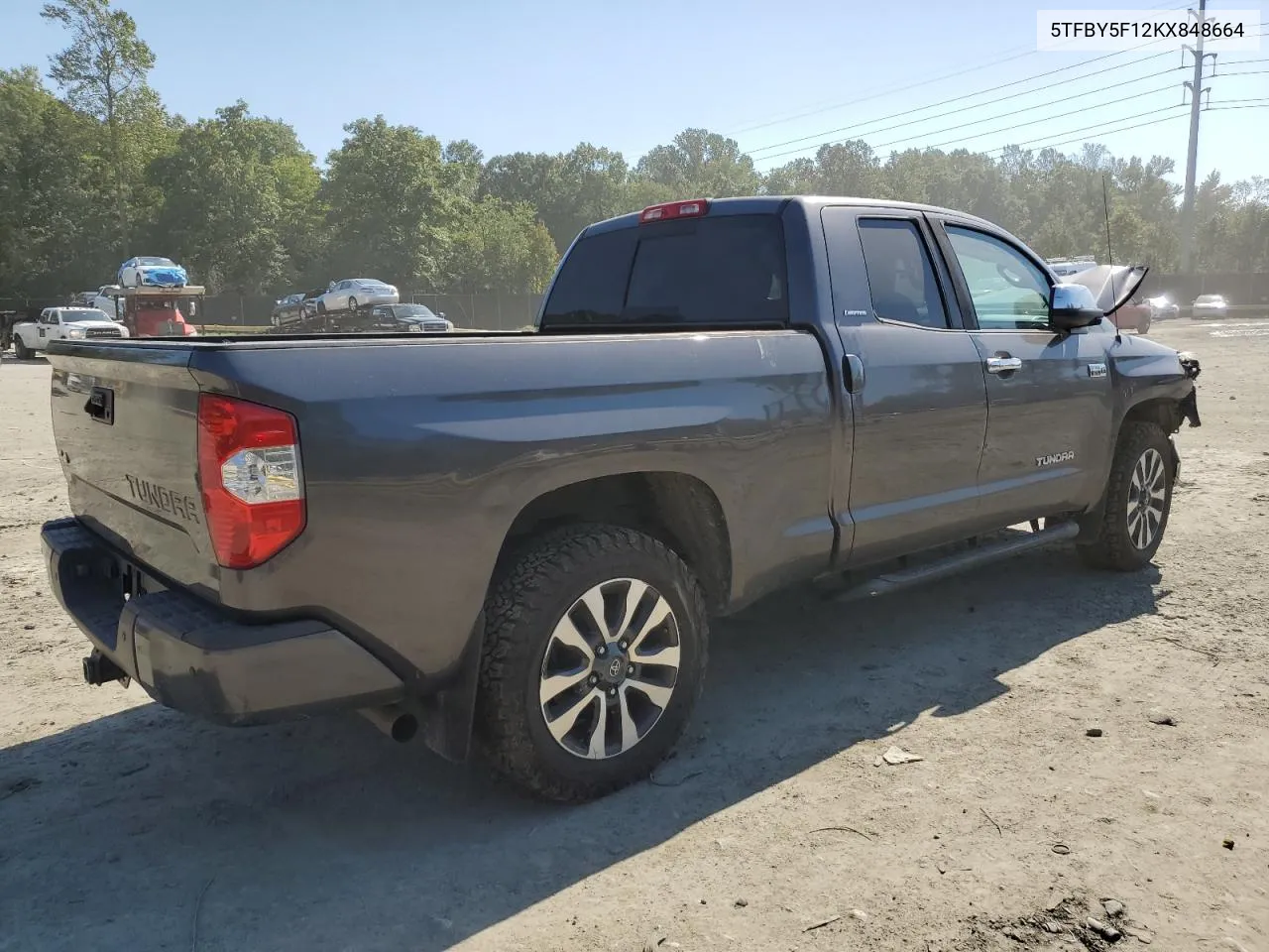 5TFBY5F12KX848664 2019 Toyota Tundra Double Cab Limited