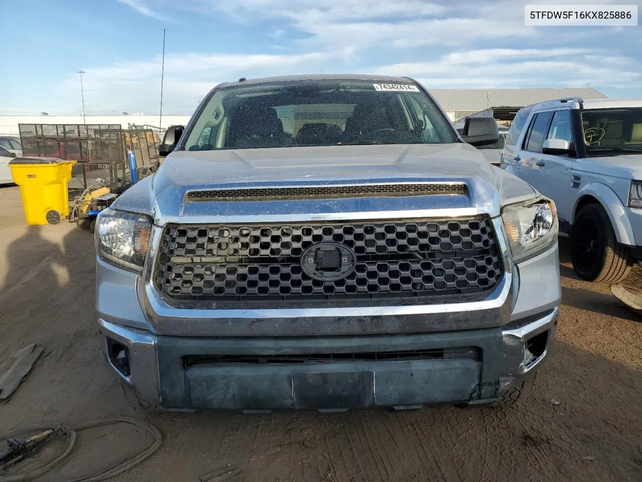 5TFDW5F16KX825886 2019 Toyota Tundra Crewmax Sr5