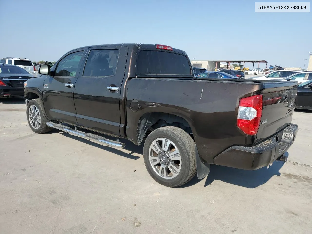 2019 Toyota Tundra Crewmax 1794 VIN: 5TFAY5F13KX783609 Lot: 74717474