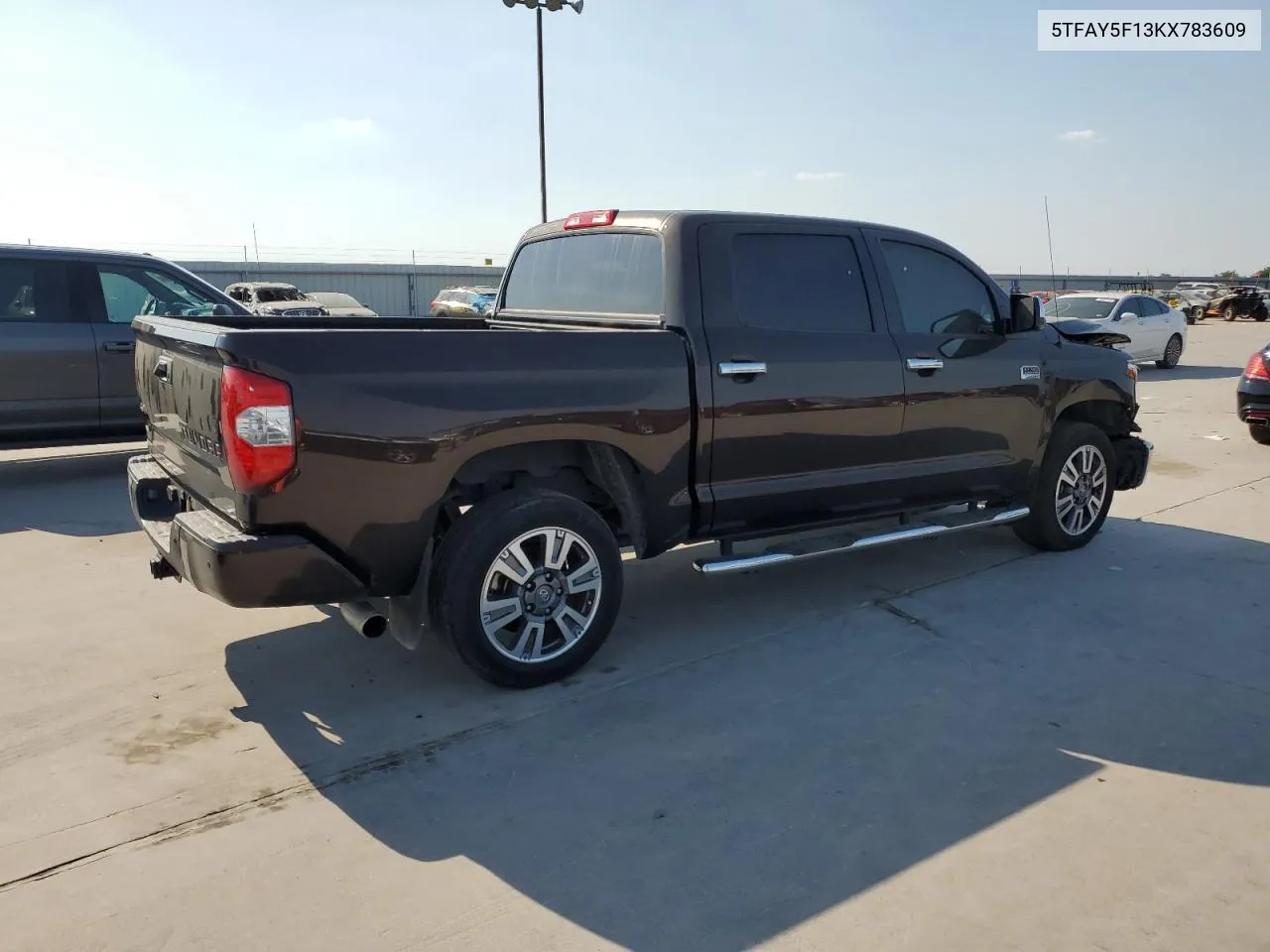 2019 Toyota Tundra Crewmax 1794 VIN: 5TFAY5F13KX783609 Lot: 74717474