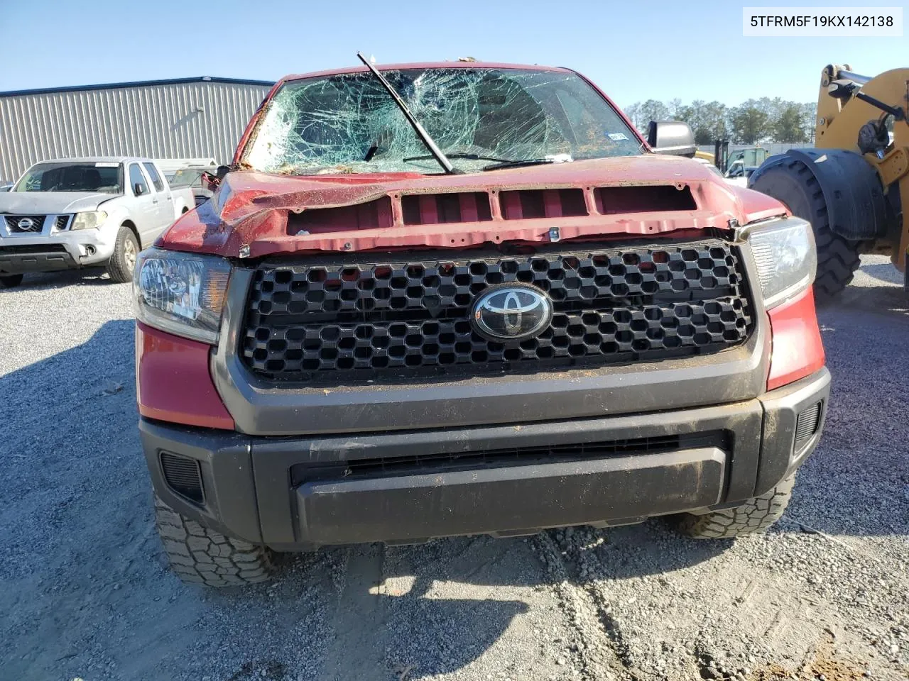 2019 Toyota Tundra Double Cab Sr VIN: 5TFRM5F19KX142138 Lot: 74858004