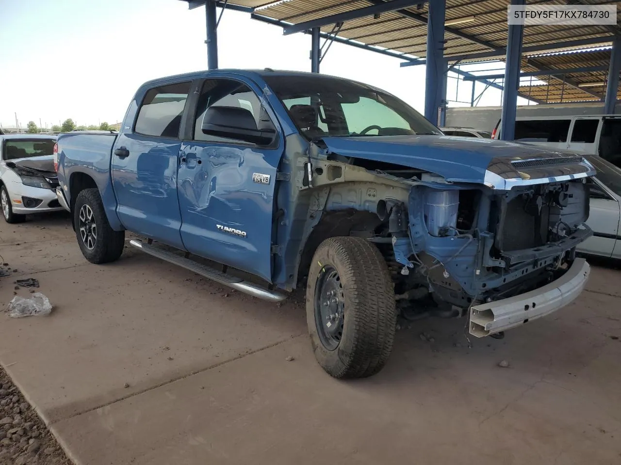 5TFDY5F17KX784730 2019 Toyota Tundra Crewmax Sr5