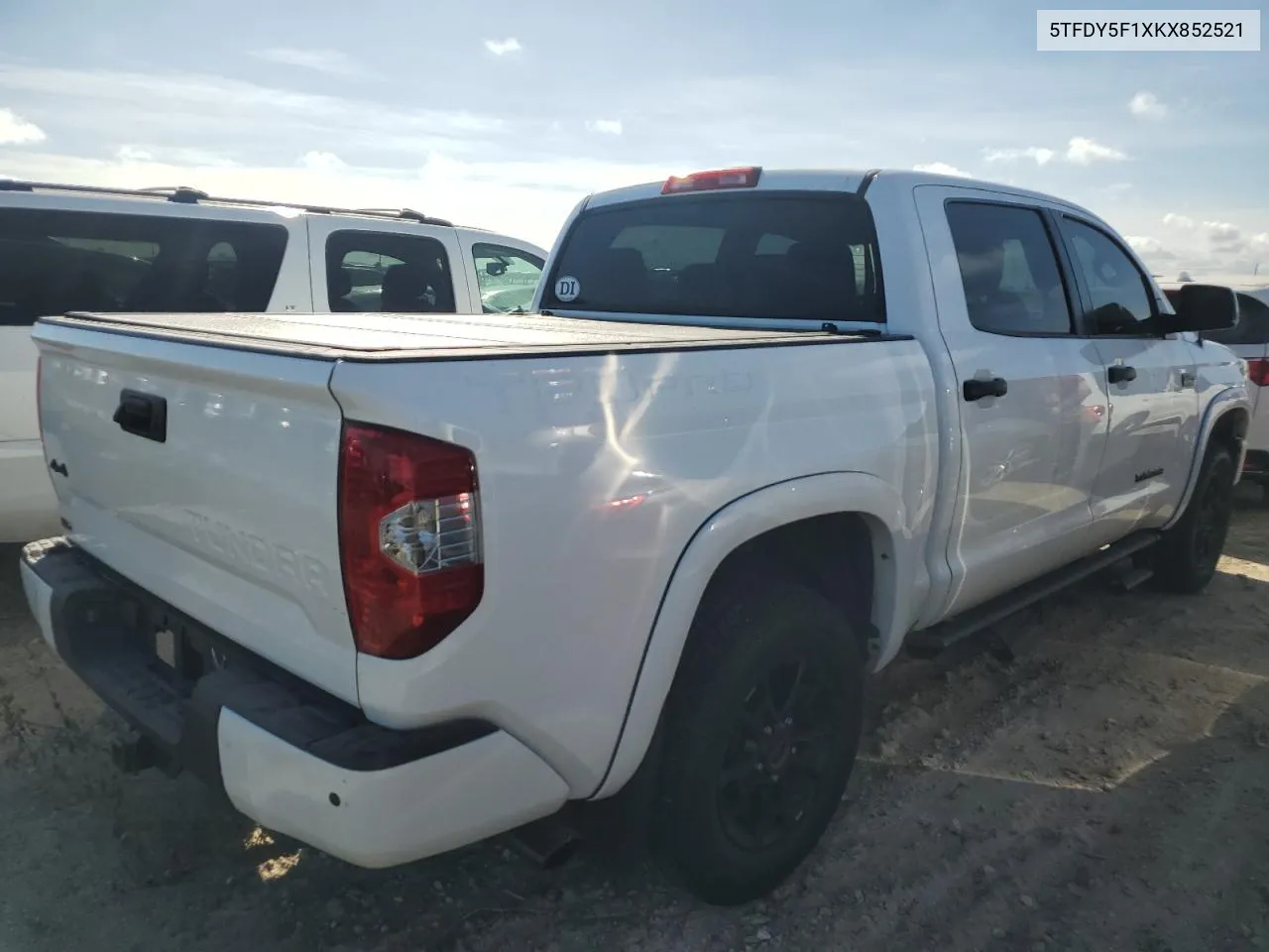 2019 Toyota Tundra Crewmax Sr5 VIN: 5TFDY5F1XKX852521 Lot: 75106004