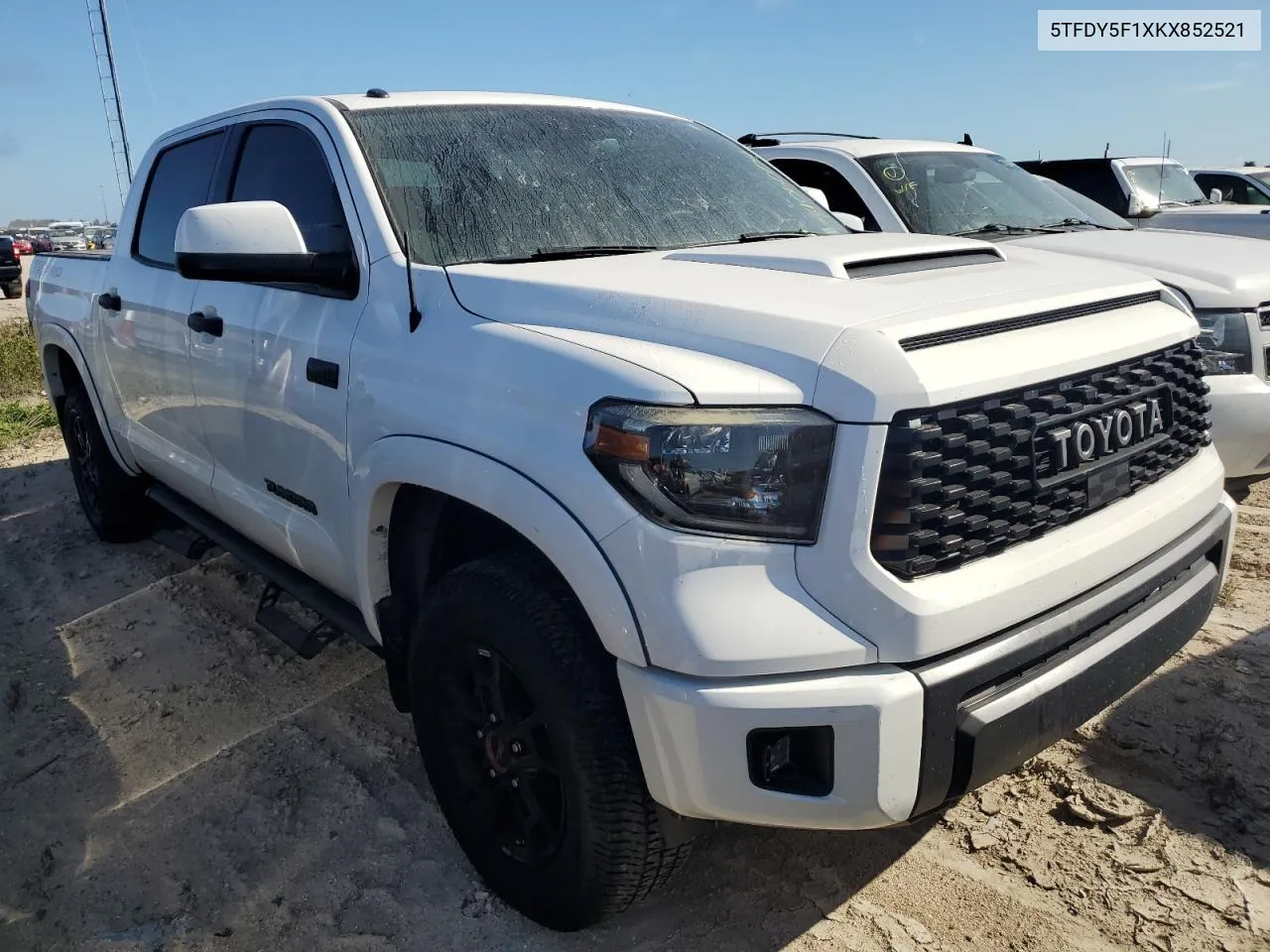 2019 Toyota Tundra Crewmax Sr5 VIN: 5TFDY5F1XKX852521 Lot: 75106004