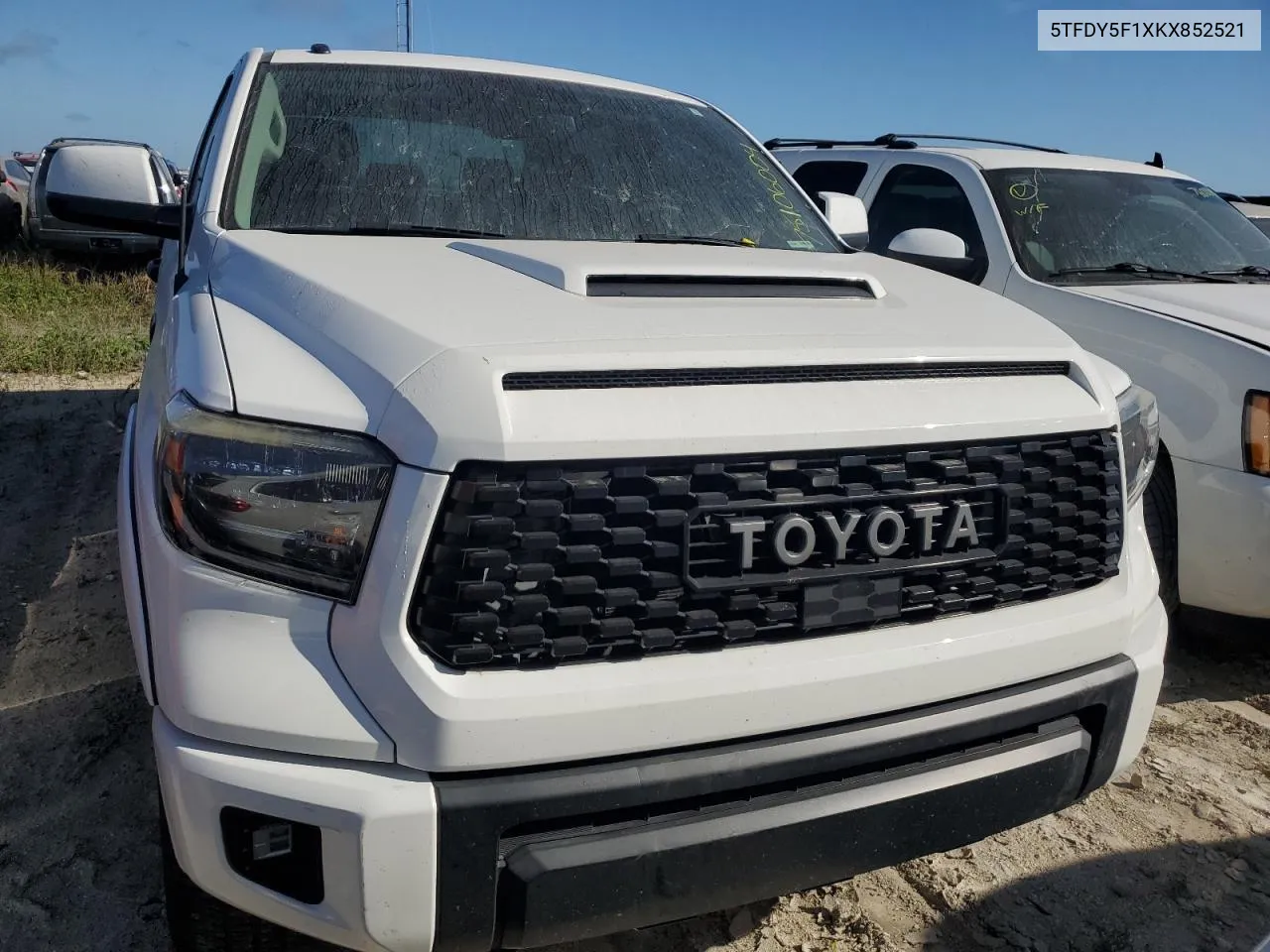 2019 Toyota Tundra Crewmax Sr5 VIN: 5TFDY5F1XKX852521 Lot: 75106004