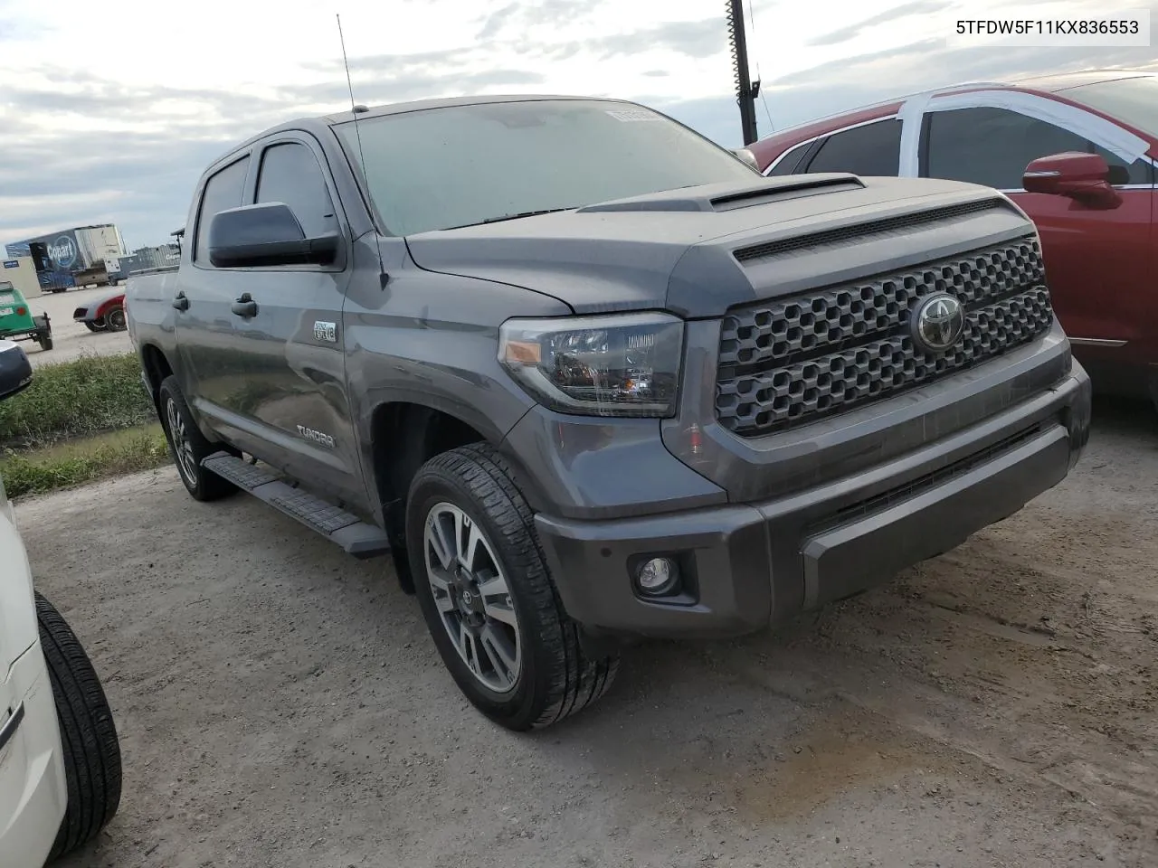 2019 Toyota Tundra Crewmax Sr5 VIN: 5TFDW5F11KX836553 Lot: 75131964