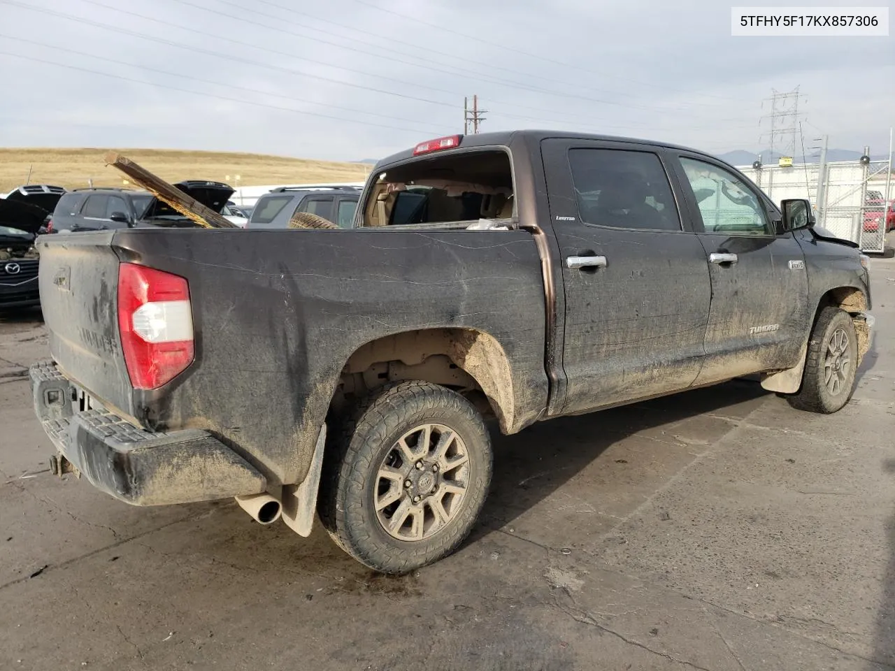 5TFHY5F17KX857306 2019 Toyota Tundra Crewmax Limited