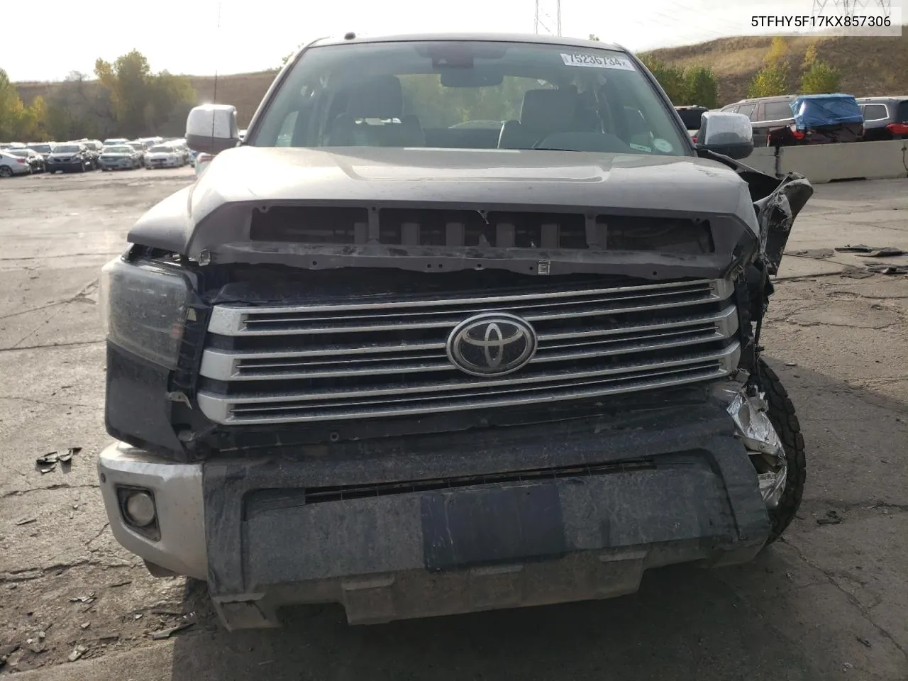 5TFHY5F17KX857306 2019 Toyota Tundra Crewmax Limited