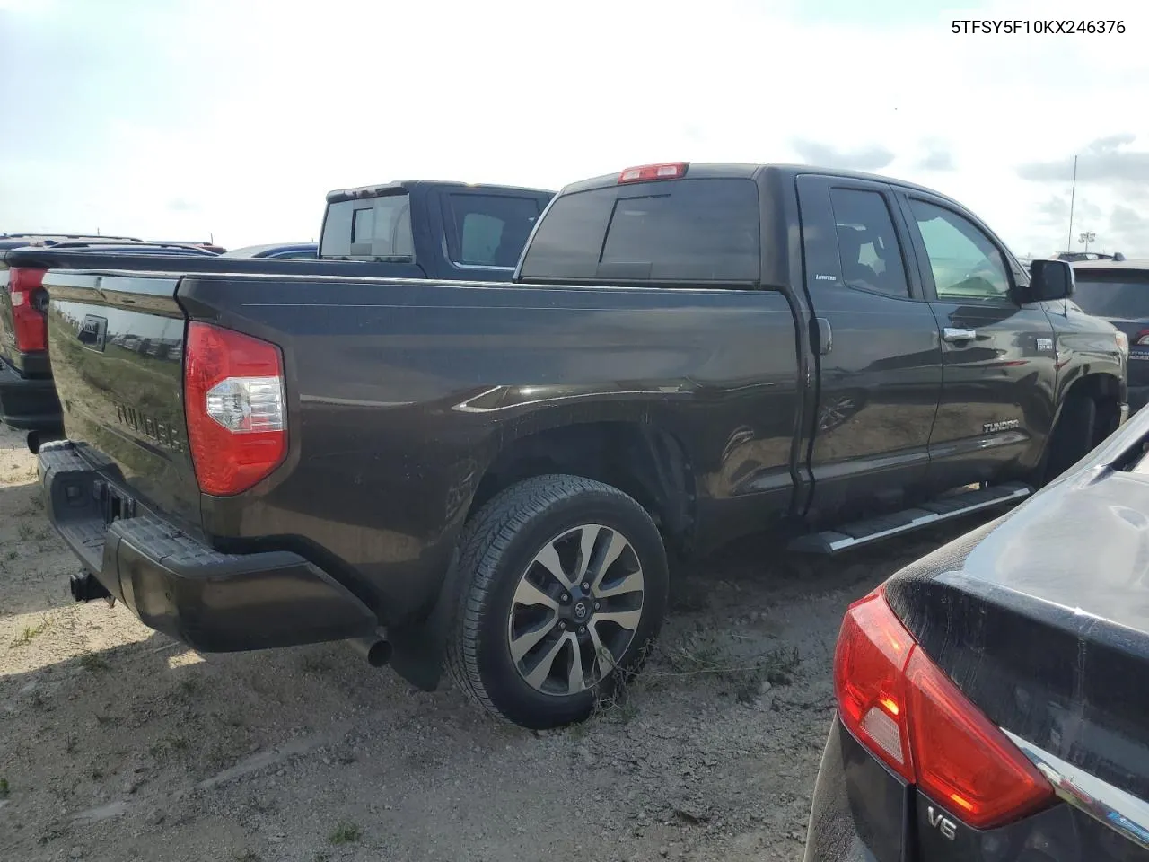 2019 Toyota Tundra Double Cab Limited VIN: 5TFSY5F10KX246376 Lot: 75479174