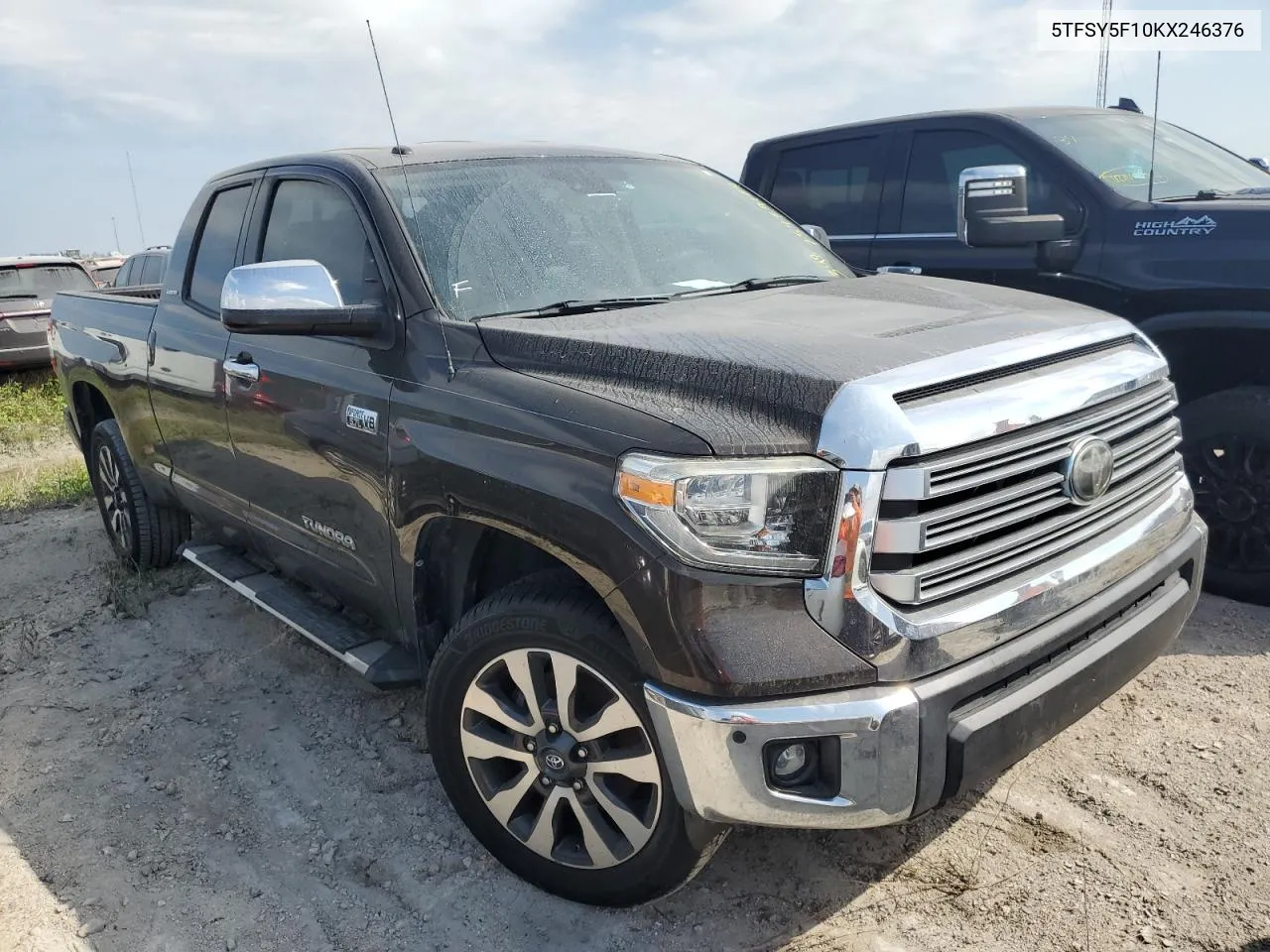 2019 Toyota Tundra Double Cab Limited VIN: 5TFSY5F10KX246376 Lot: 75479174