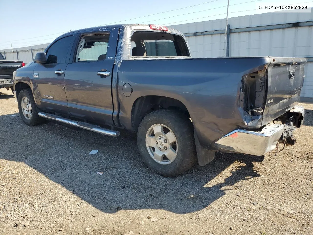 2019 Toyota Tundra Crewmax Sr5 VIN: 5TFDY5F10KX862829 Lot: 75519264