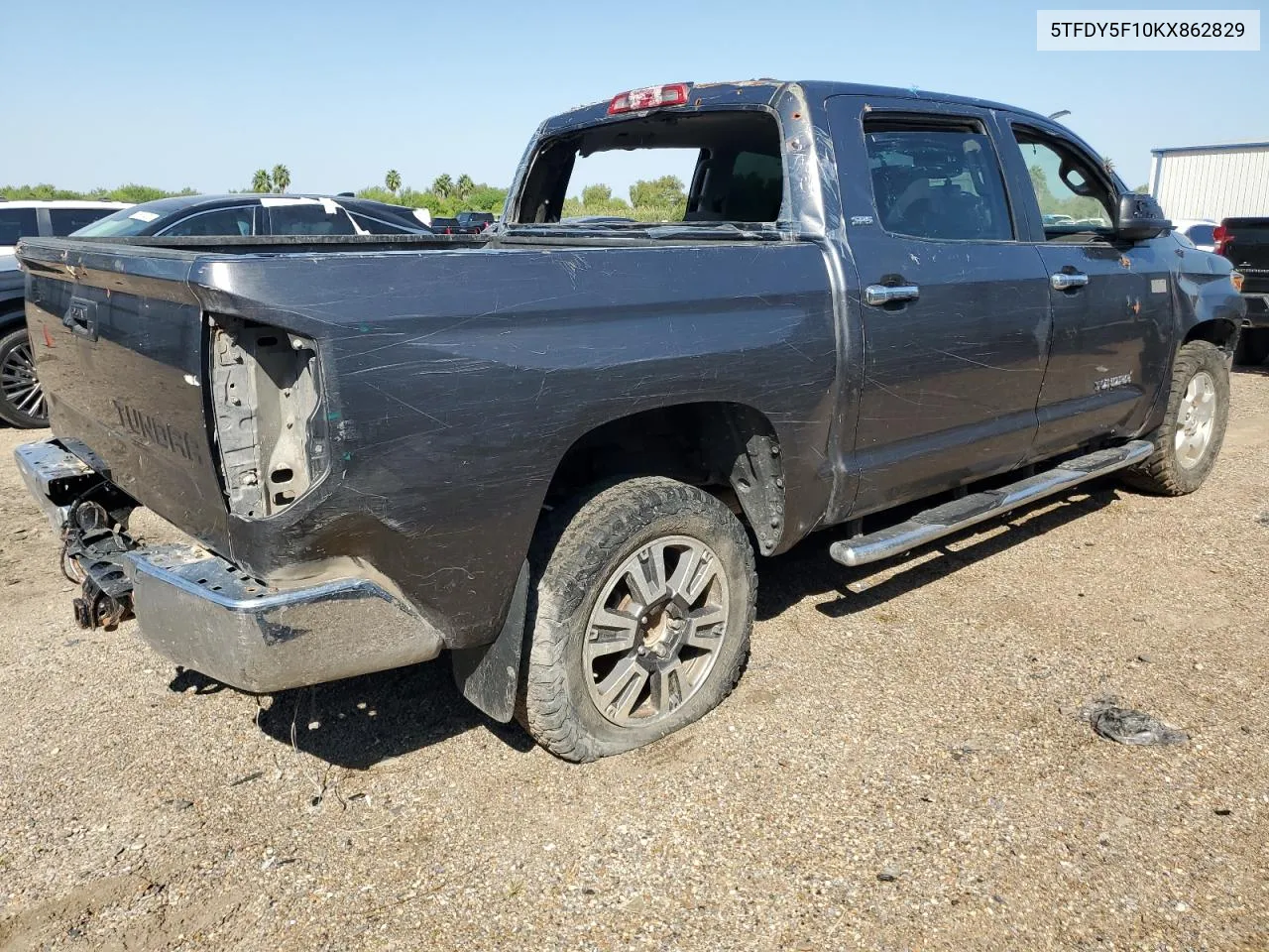 2019 Toyota Tundra Crewmax Sr5 VIN: 5TFDY5F10KX862829 Lot: 75519264