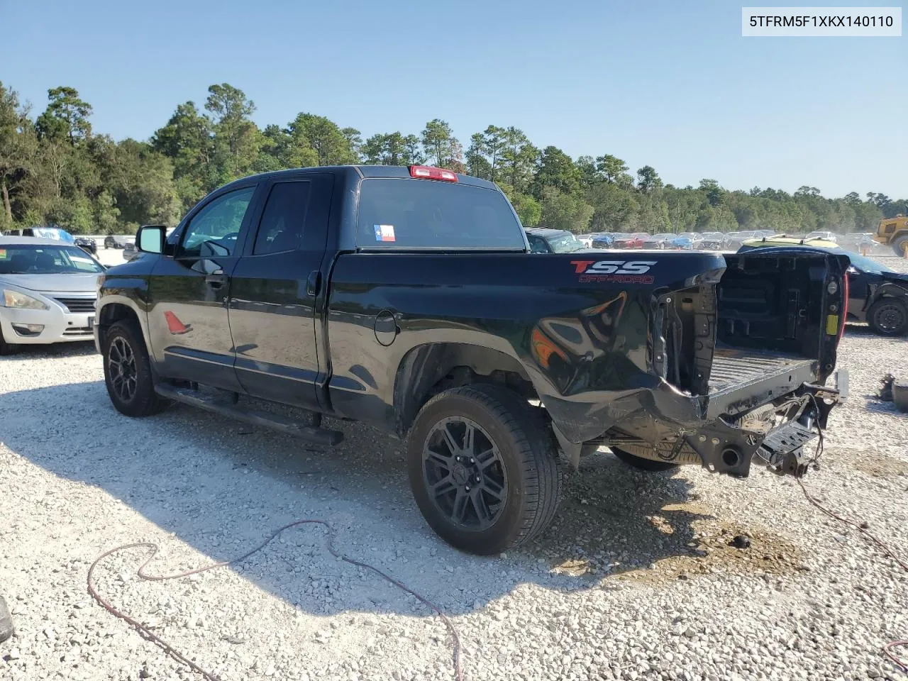 5TFRM5F1XKX140110 2019 Toyota Tundra Double Cab Sr