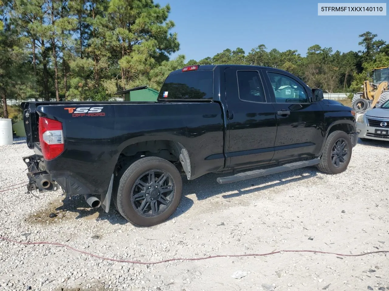 2019 Toyota Tundra Double Cab Sr VIN: 5TFRM5F1XKX140110 Lot: 75652124