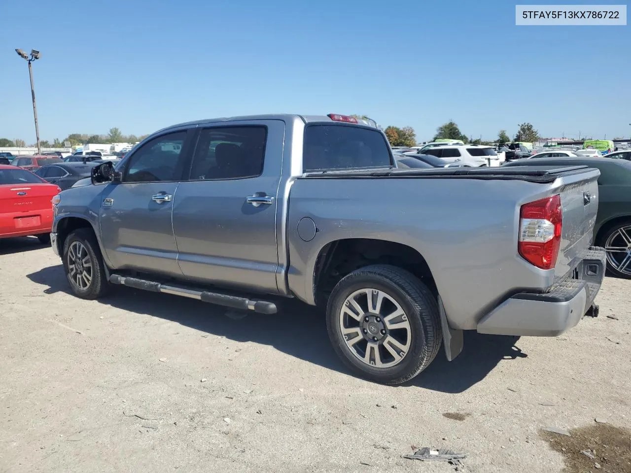 2019 Toyota Tundra Crewmax 1794 VIN: 5TFAY5F13KX786722 Lot: 75710834