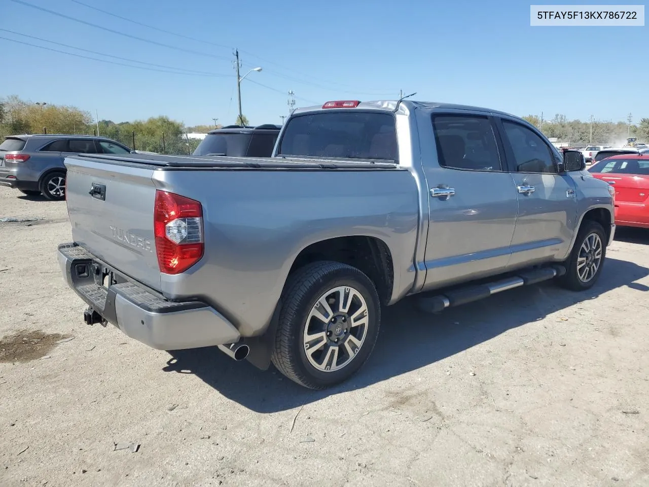 2019 Toyota Tundra Crewmax 1794 VIN: 5TFAY5F13KX786722 Lot: 75710834