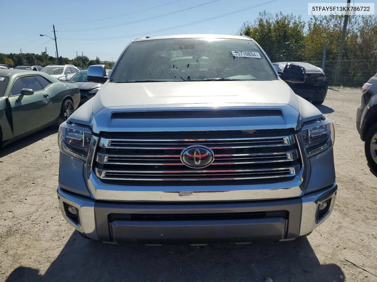 2019 Toyota Tundra Crewmax 1794 VIN: 5TFAY5F13KX786722 Lot: 75710834