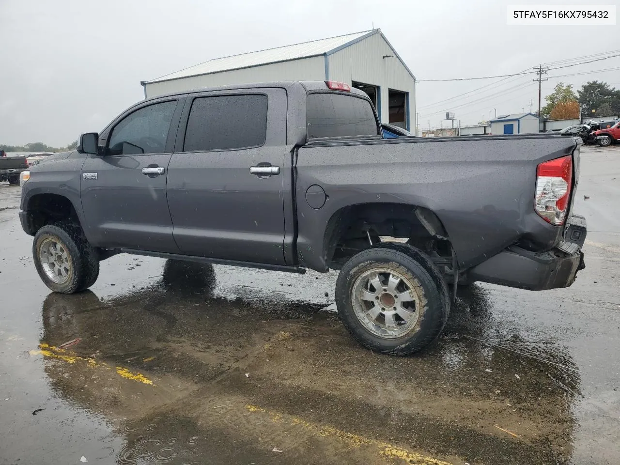 2019 Toyota Tundra Crewmax 1794 VIN: 5TFAY5F16KX795432 Lot: 76364104