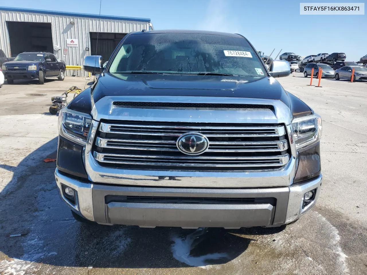 2019 Toyota Tundra Crewmax 1794 VIN: 5TFAY5F16KX863471 Lot: 76728484