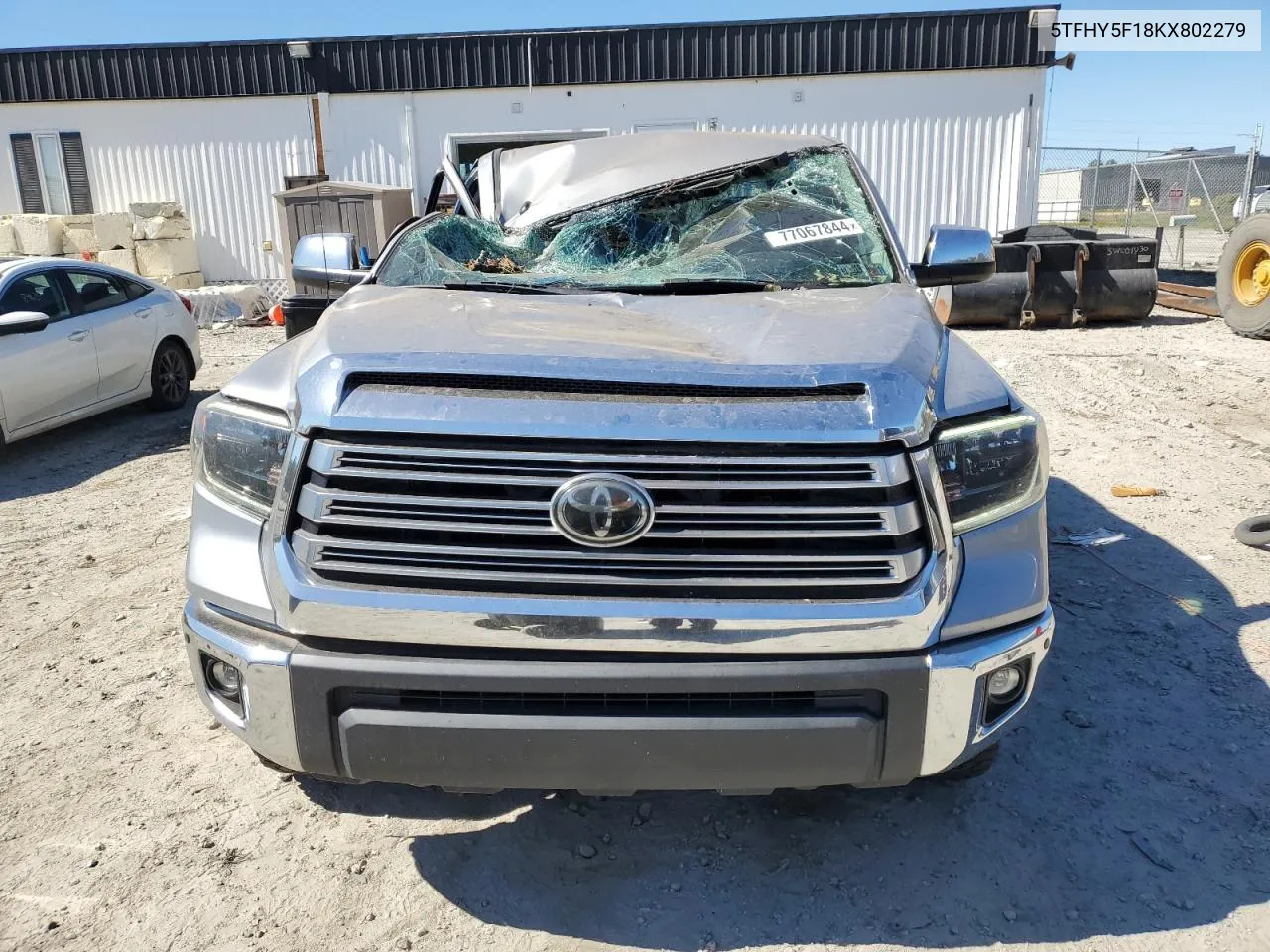 2019 Toyota Tundra Crewmax Limited VIN: 5TFHY5F18KX802279 Lot: 77067844